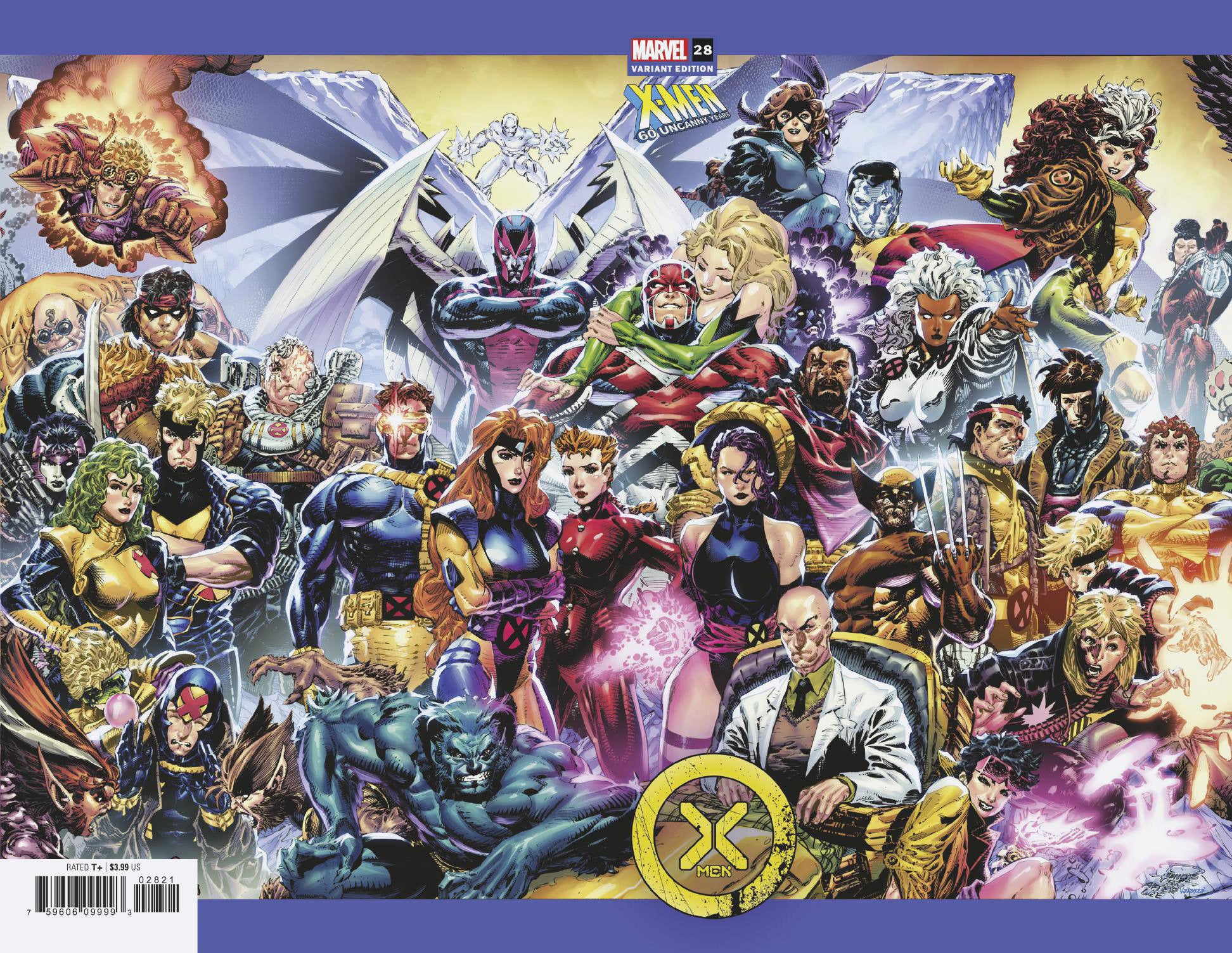 X-MEN #28 PHILIP TAN WRAPAROUND X-MEN 60TH VAR (11/01/2023)