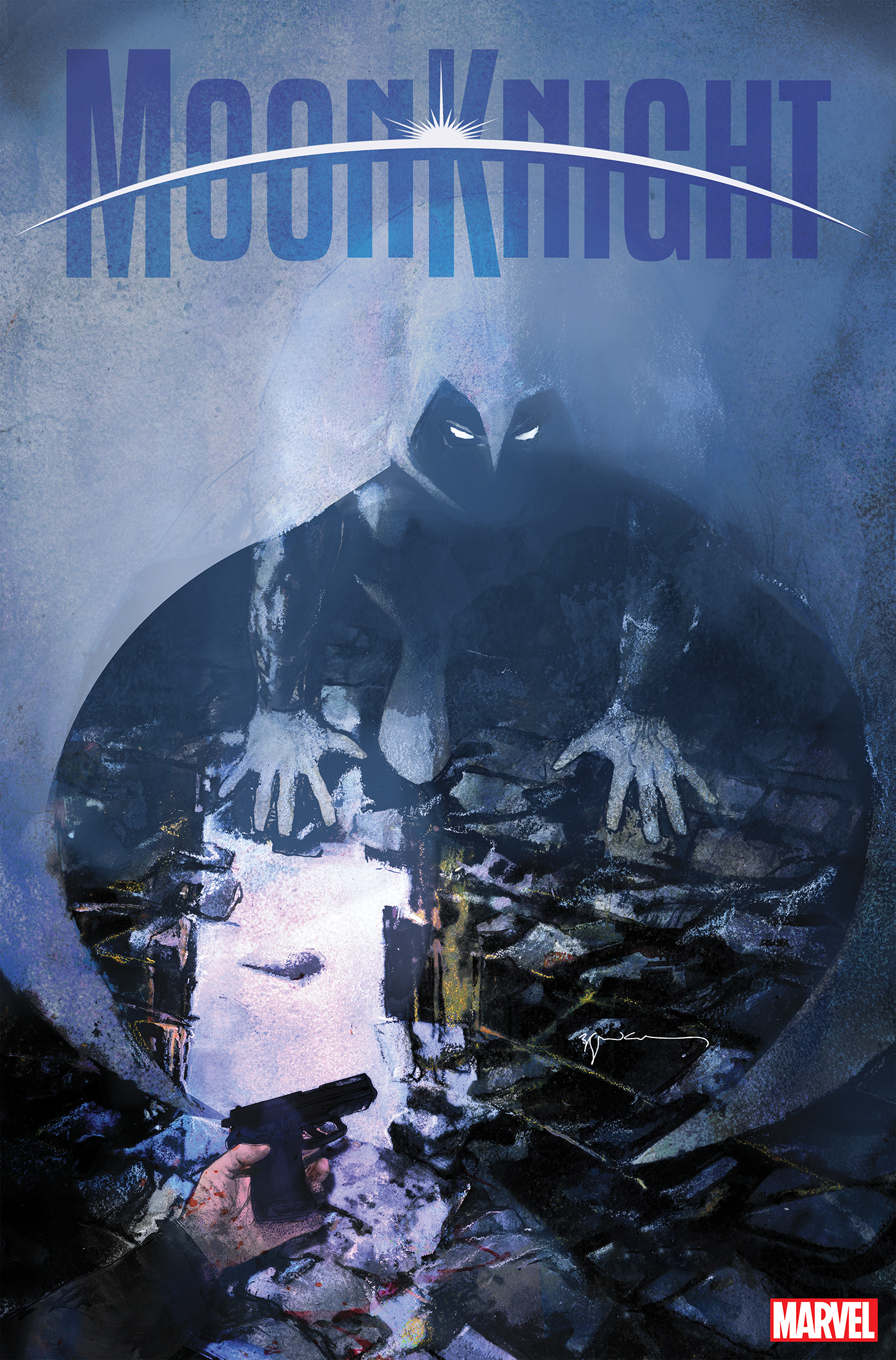 Moon Knight #11 Marvel 2022 1:25 Bill Sienkiewicz Variant