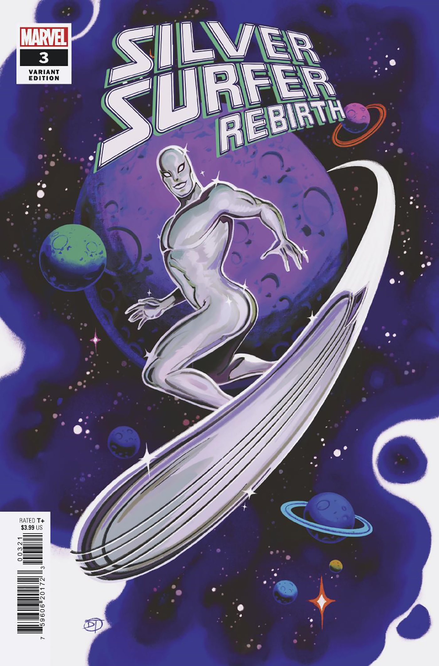 Silver Surfer Rebirth #3 B David Talaski Variant (03/30/2022) Marvel