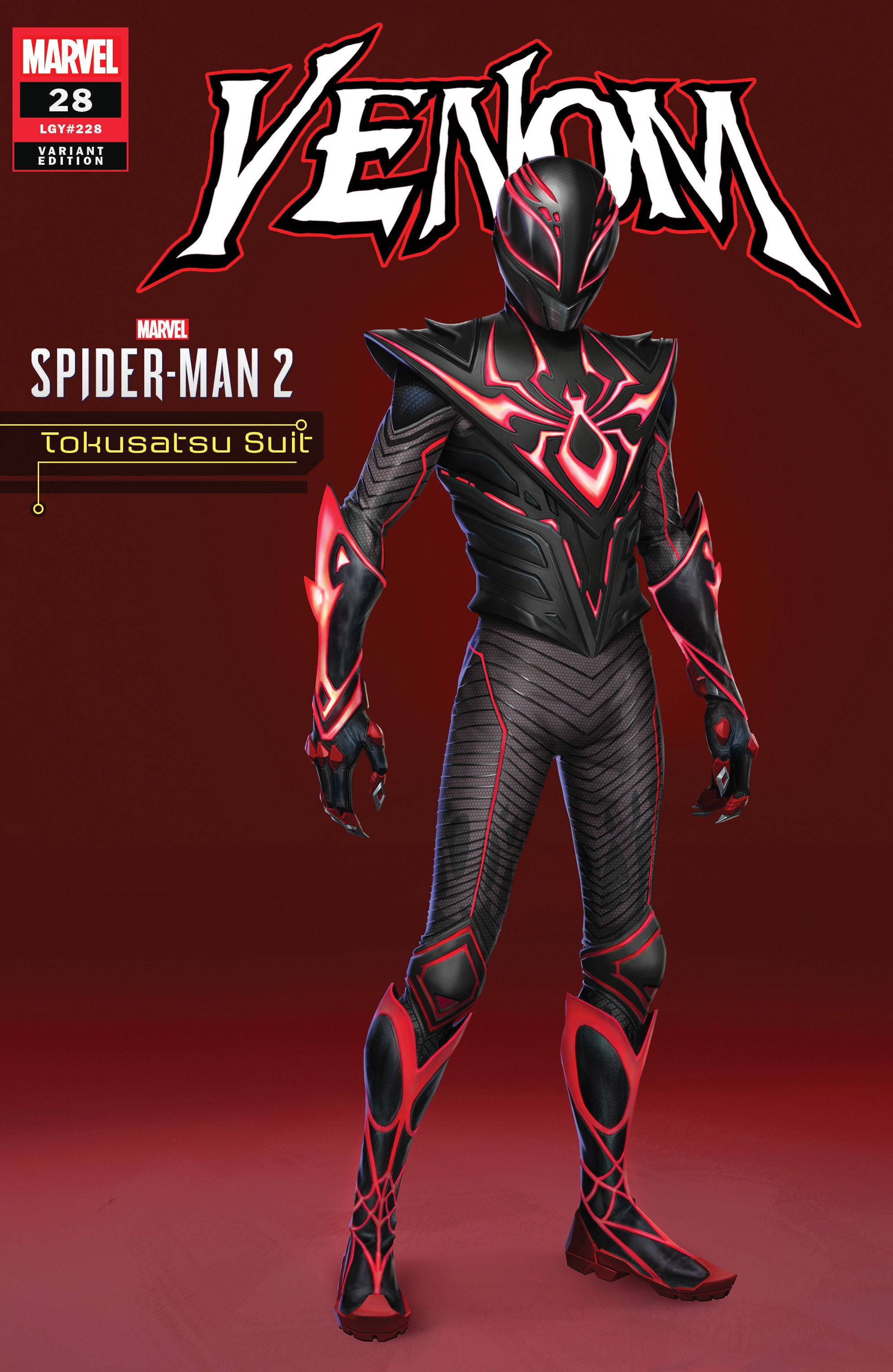 VENOM 28 TOKUSATSU SUIT MARVEL'S SPIDER-MAN 2 VARIANT (12/06/2023)