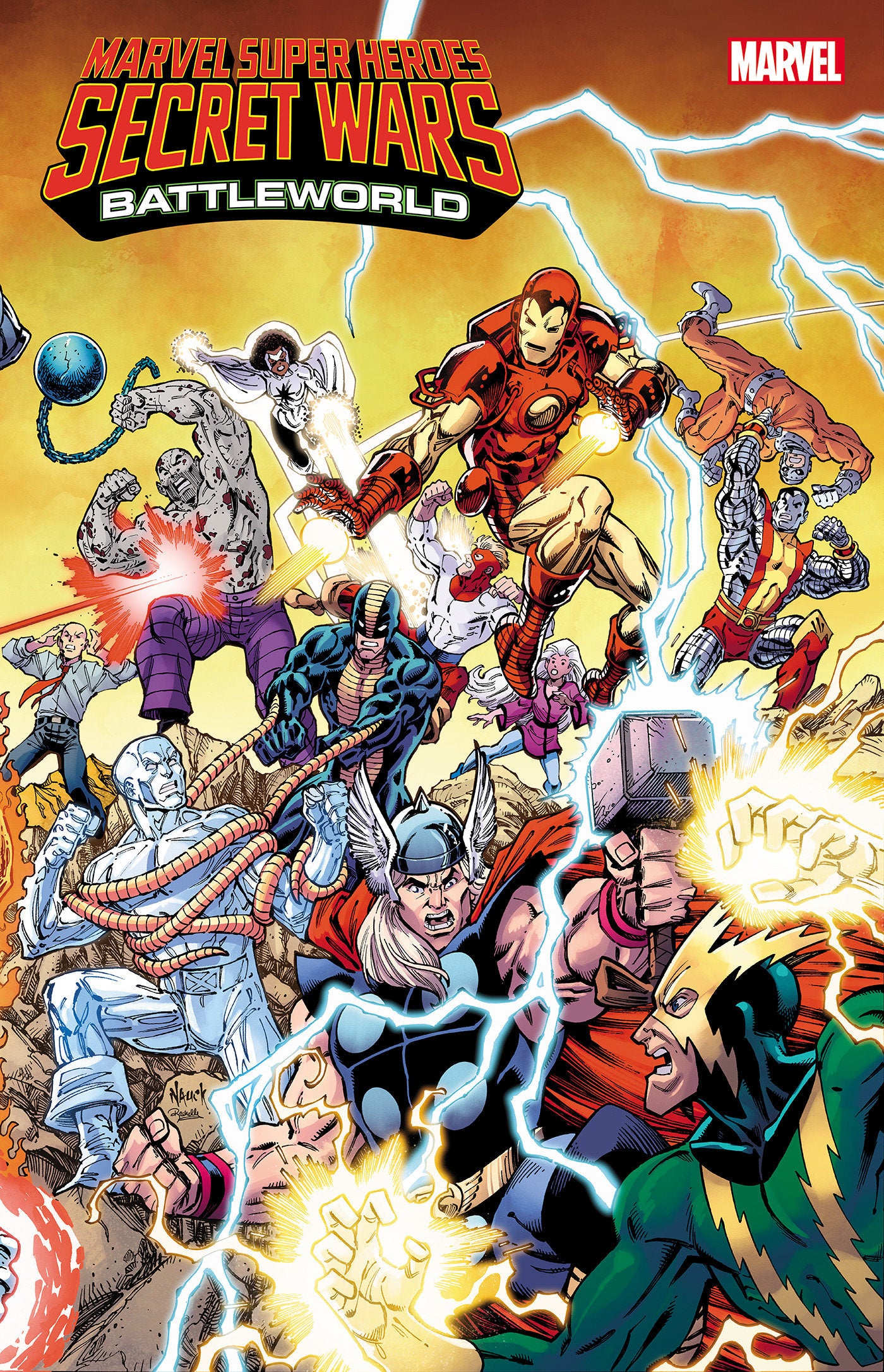 MARVEL SUPER HEROES SECRET WARS: BATTLEWORLD 4 TODD NAUCK CONNECTING VARIANT (02/21/2024)