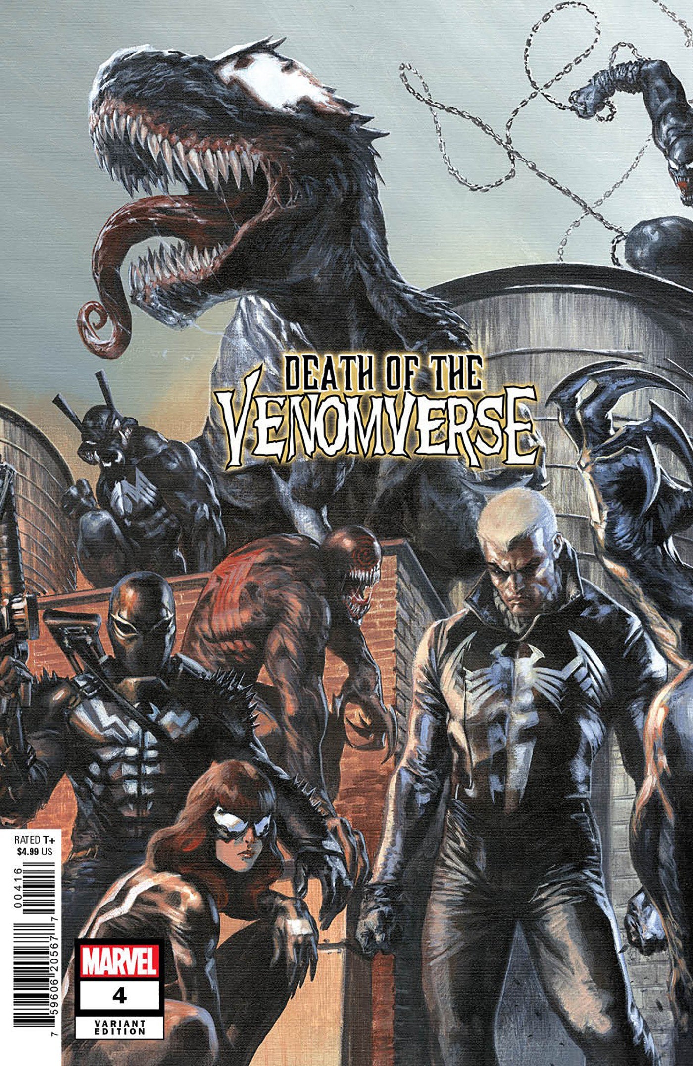 DEATH OF THE VENOMVERSE 4 GABRIELE DELL'OTTO CONNECTING VARIANT [1:10] (09/13/2023)