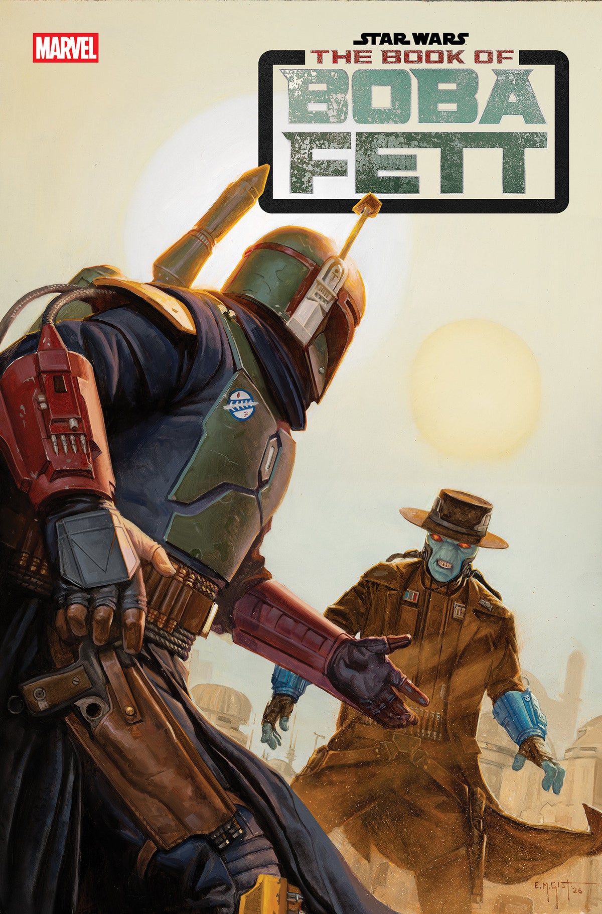 STAR WARS: THE BOOK OF BOBA FETT #7 E.M. GIST VARIANT CB (12/09/2026)