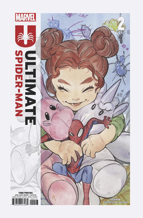 Ultimate Spider-Man #2 Marvel 2024 NM+ 9.6 3rd Print Peach Momoko Variant