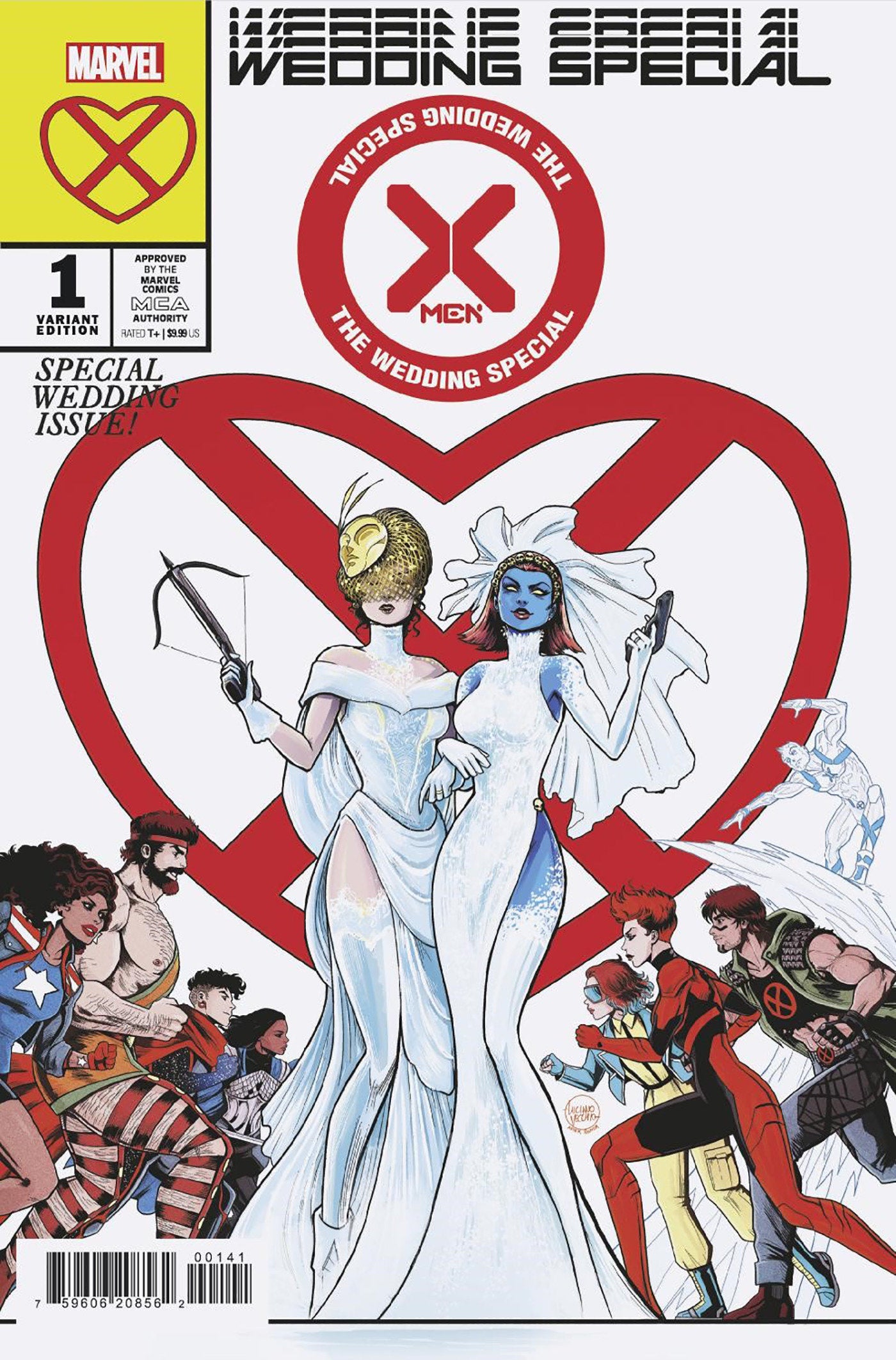 X-MEN: THE WEDDING SPECIAL #1 LUCIANO VECCHIO VARIANT (05/29/2024)