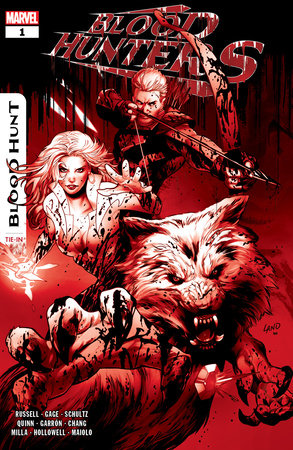 BLOOD HUNTERS #1 GREG LAND BLOOD SOAKED 2ND PRINTING VARIANT [BH]  (06/19/2024)