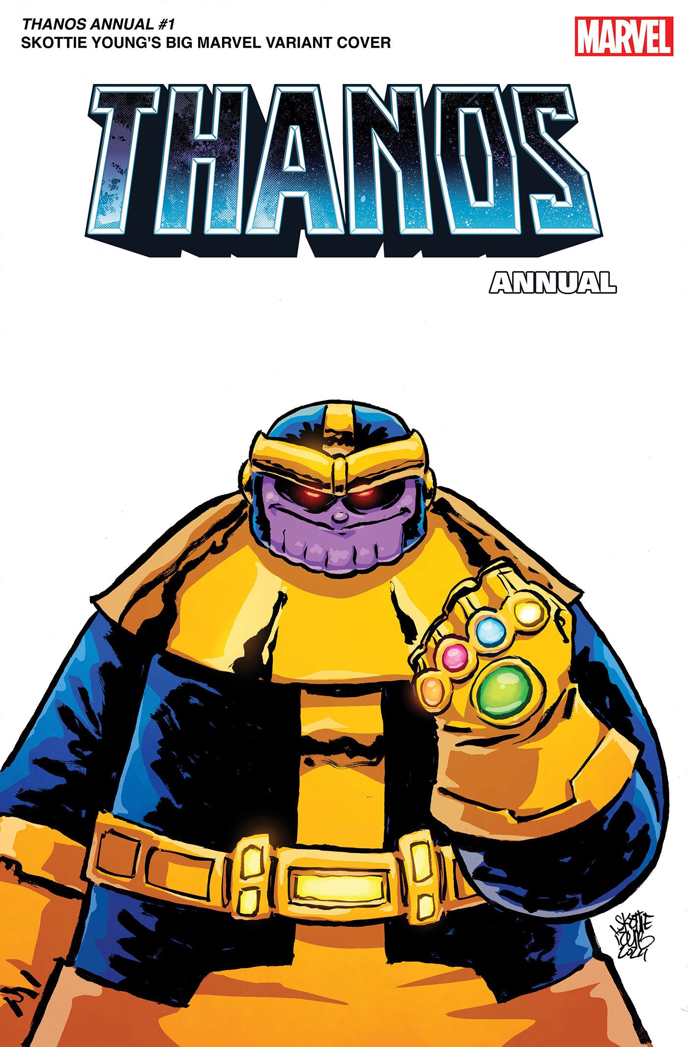 THANOS ANNUAL #1 SKOTTIE YOUNG'S BIG MARVEL VARIANT [IW]  (06/26/2024)