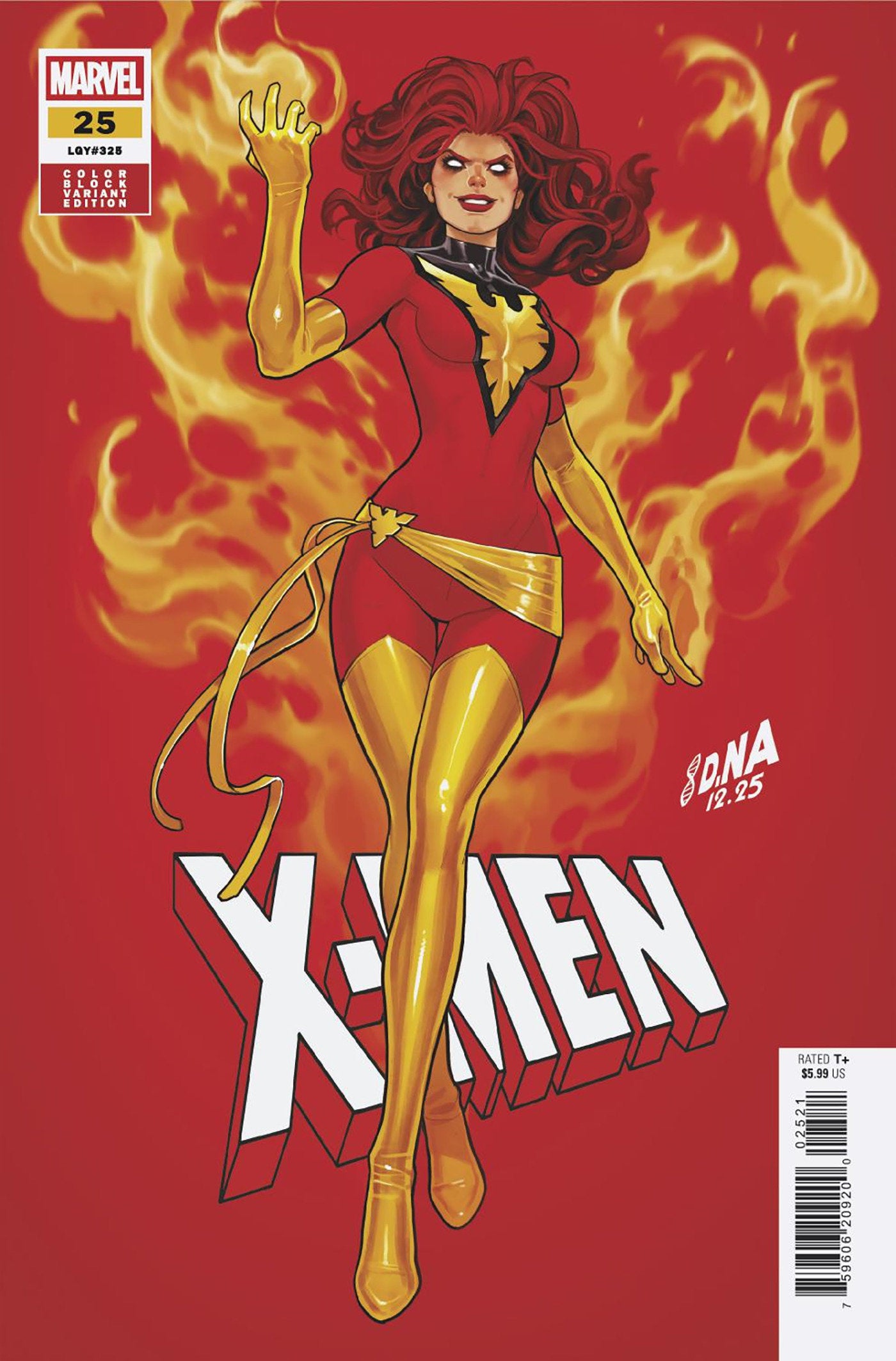 X-MEN #25 DAVID NAKAYAMA COLOR BLOCK RED VAR (02/11/2026)