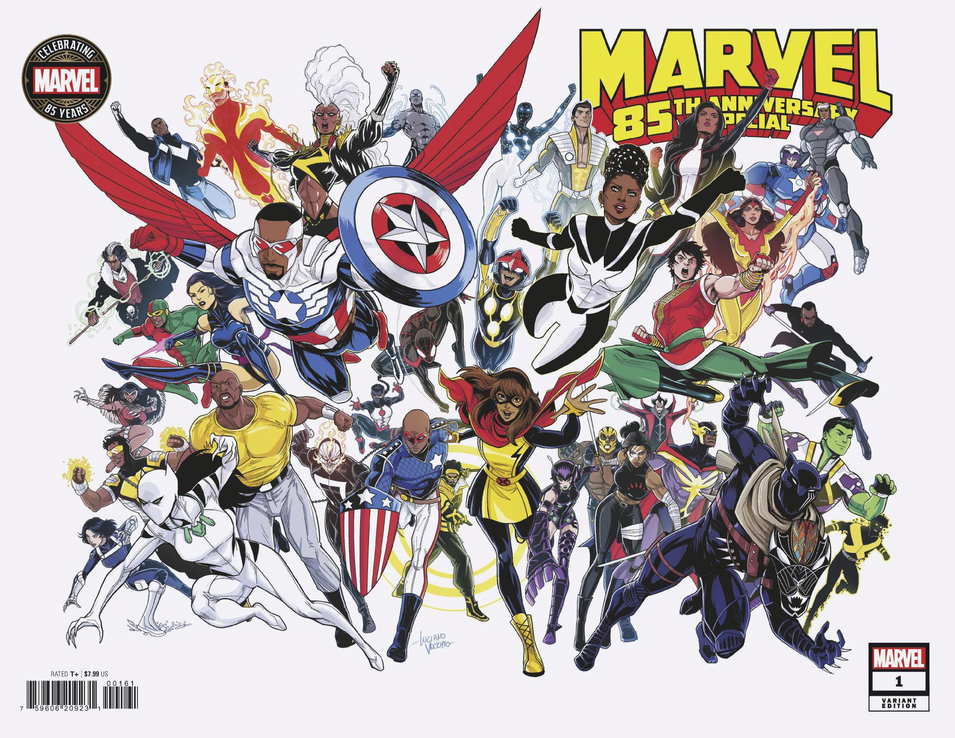 MARVEL 85TH ANNIVERSARY SPECIAL LUCIANO VECCHIO WRAPAROUND VARIANT CB (08/28/2024)