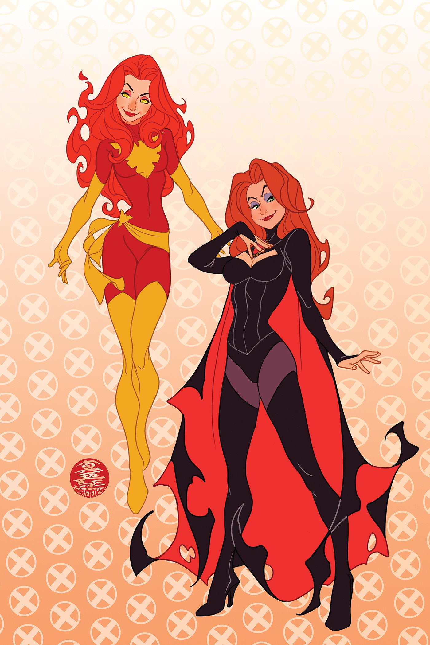 Phoenix #8 Mark Brooks Animated-Style Virgin Variant[1:50