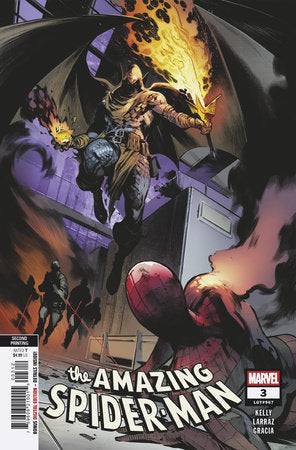 Amazing Spider-Man #3 2nd Print A Pepe Larraz Variant (06/25/2025) Marvel