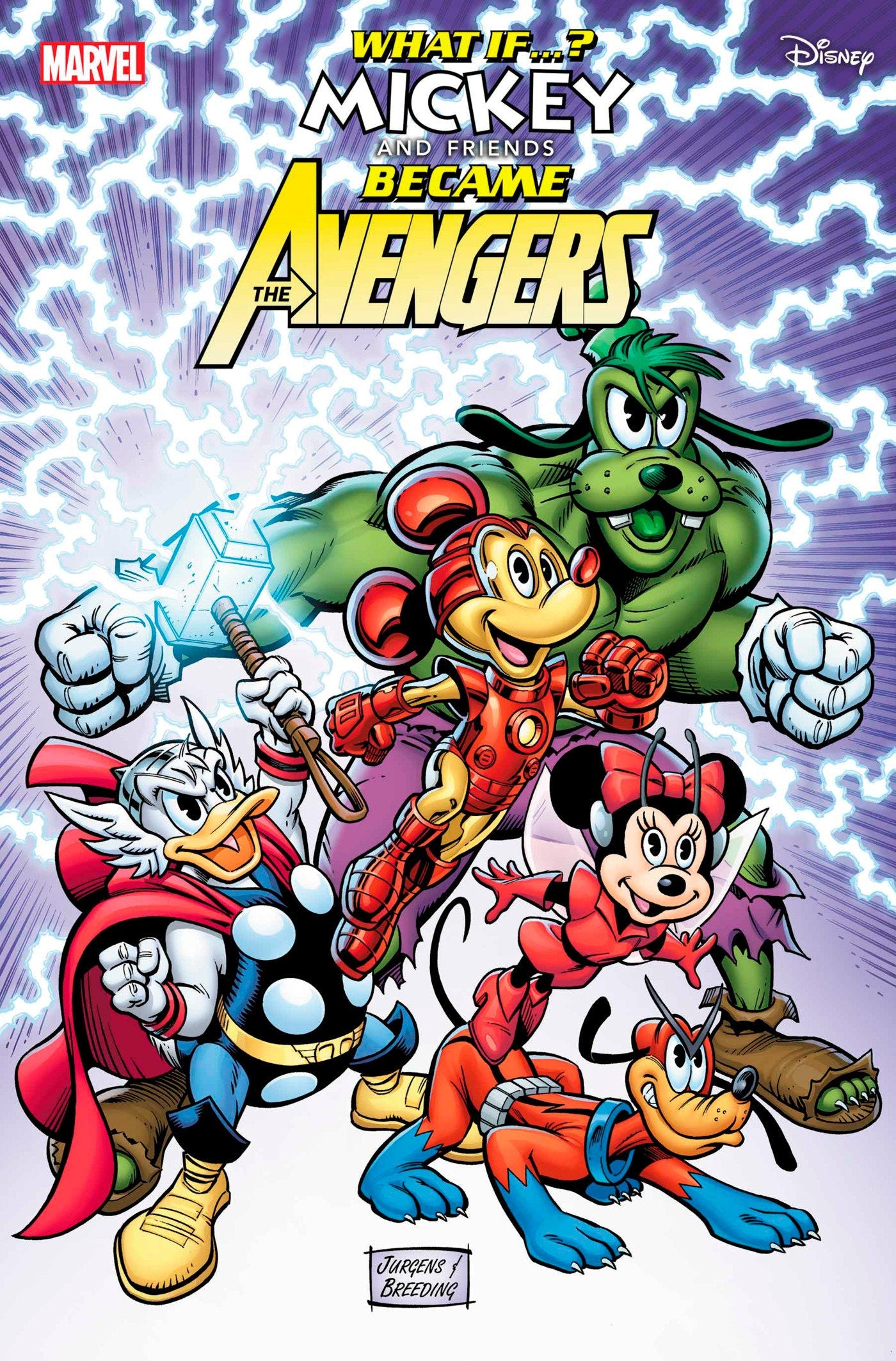 Marvel & Disney What If...? Mickey & Friends Became The Avengers #1 C Dan Jurgens Variant (03/05/2025) Marvel