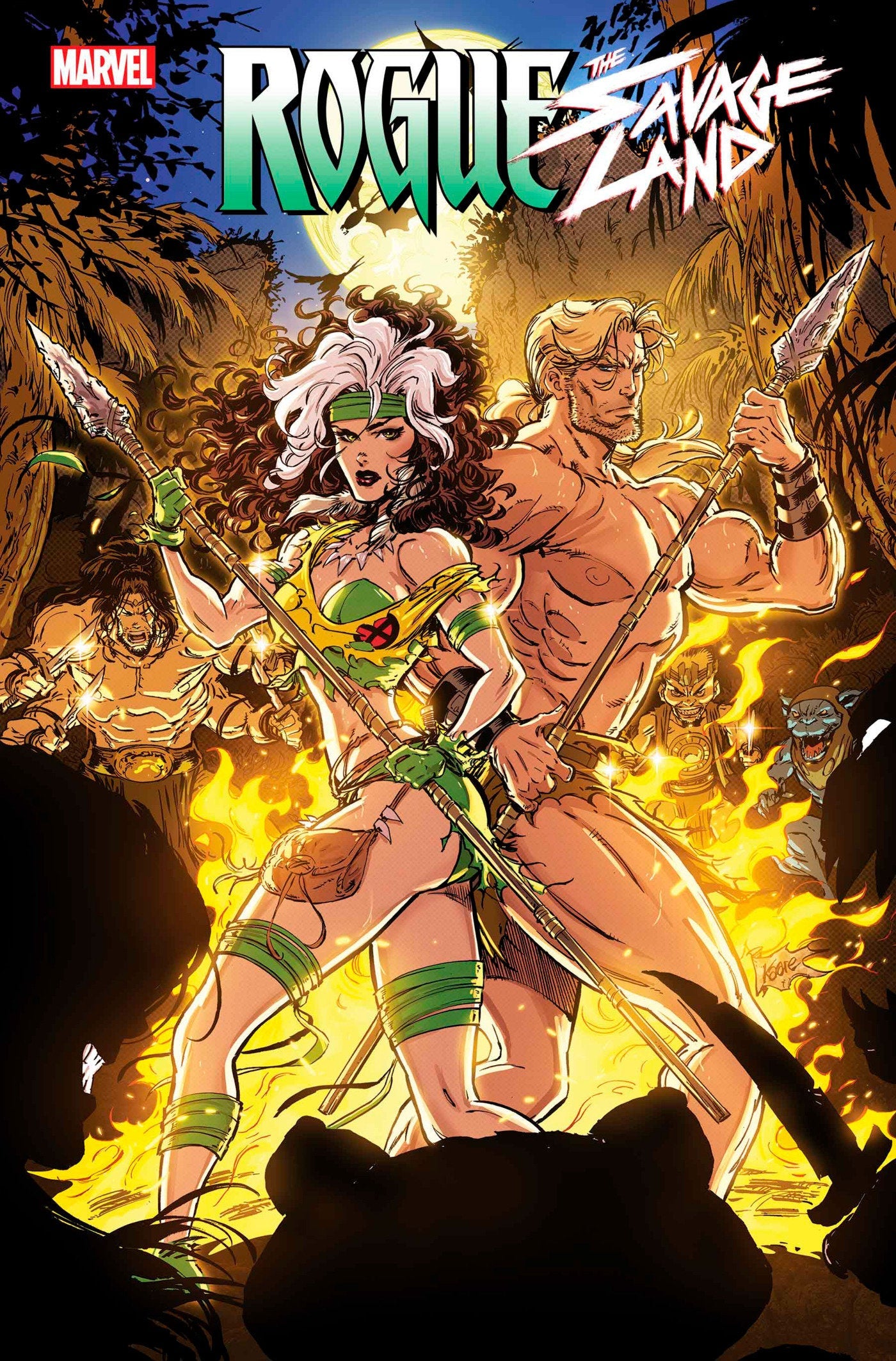 Rogue The Savage Land #2 A Kaare Andrews Tim Seeley (02/26/2025) Marvel