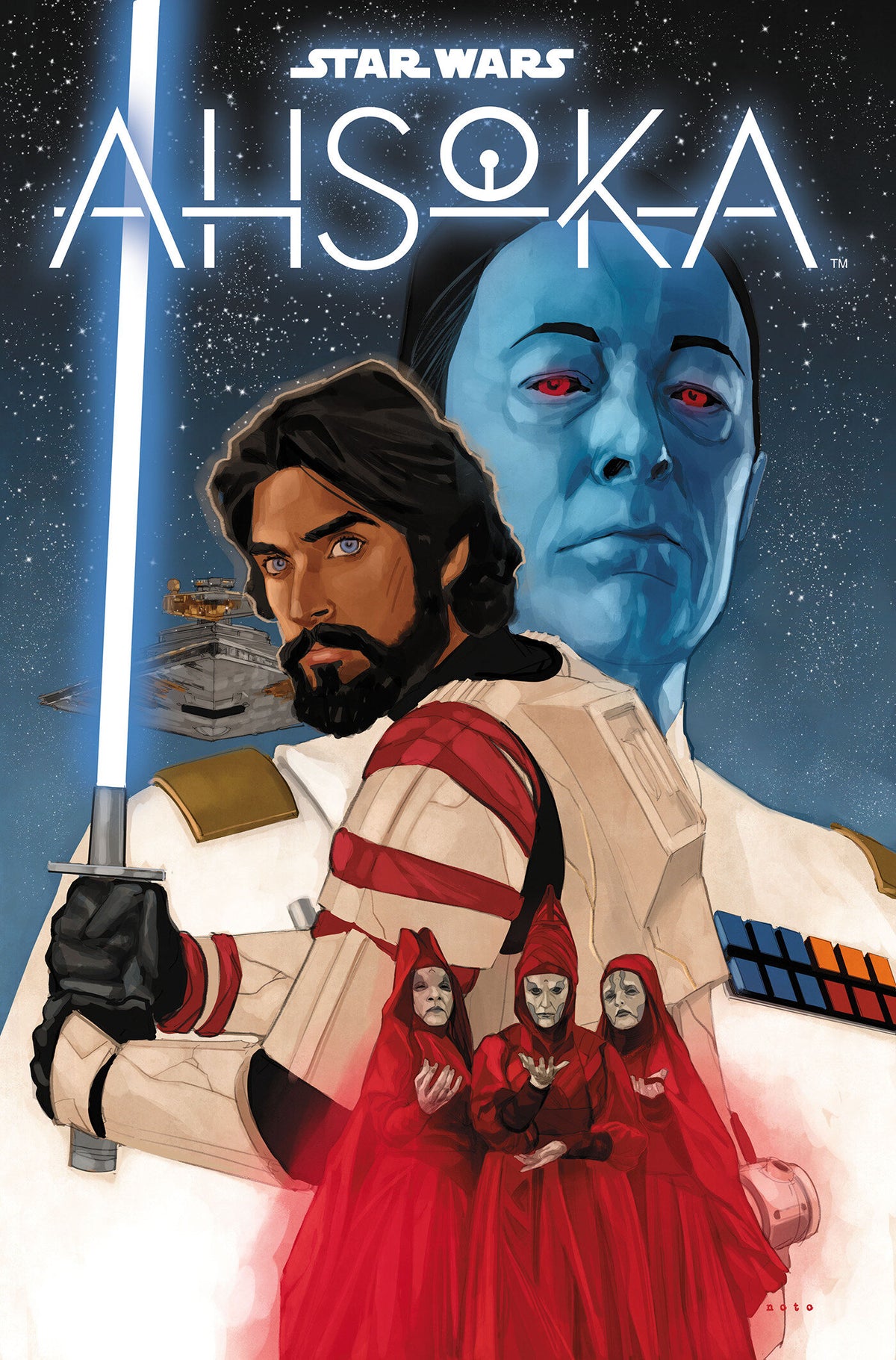 STAR WARS: AHSOKA - ESCAPE FROM THRAWN #1 COVER A CB (01/20/2027)