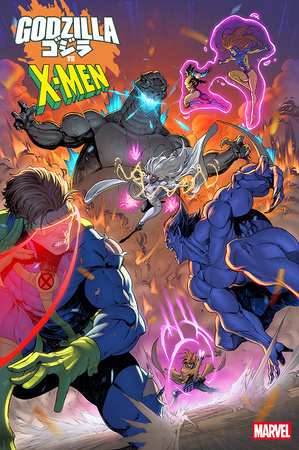 Godzilla Vs X-Men #1 A1 Cover Set Of 9 1:25 1:100 (05/14/2025) Marvel