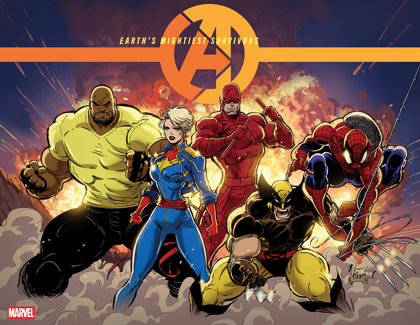 AVENGERS #1 KAARE ANDREWS WRAPAROUND VARIANT (11/04/2026)
