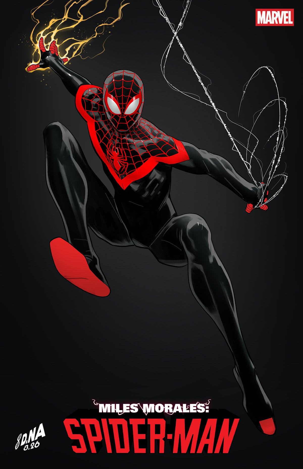 MILES MORALES: SPIDER-MAN #5 DAVID NAKAYAMA COLOR BLOCK BLACK VARIANT (12/02/2026) (CANCELLED)