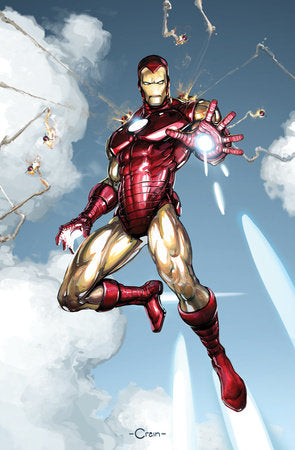 Iron Man #1 M 1:50 Clayton Crain Virgin Variant (01/28/2026) Marvel