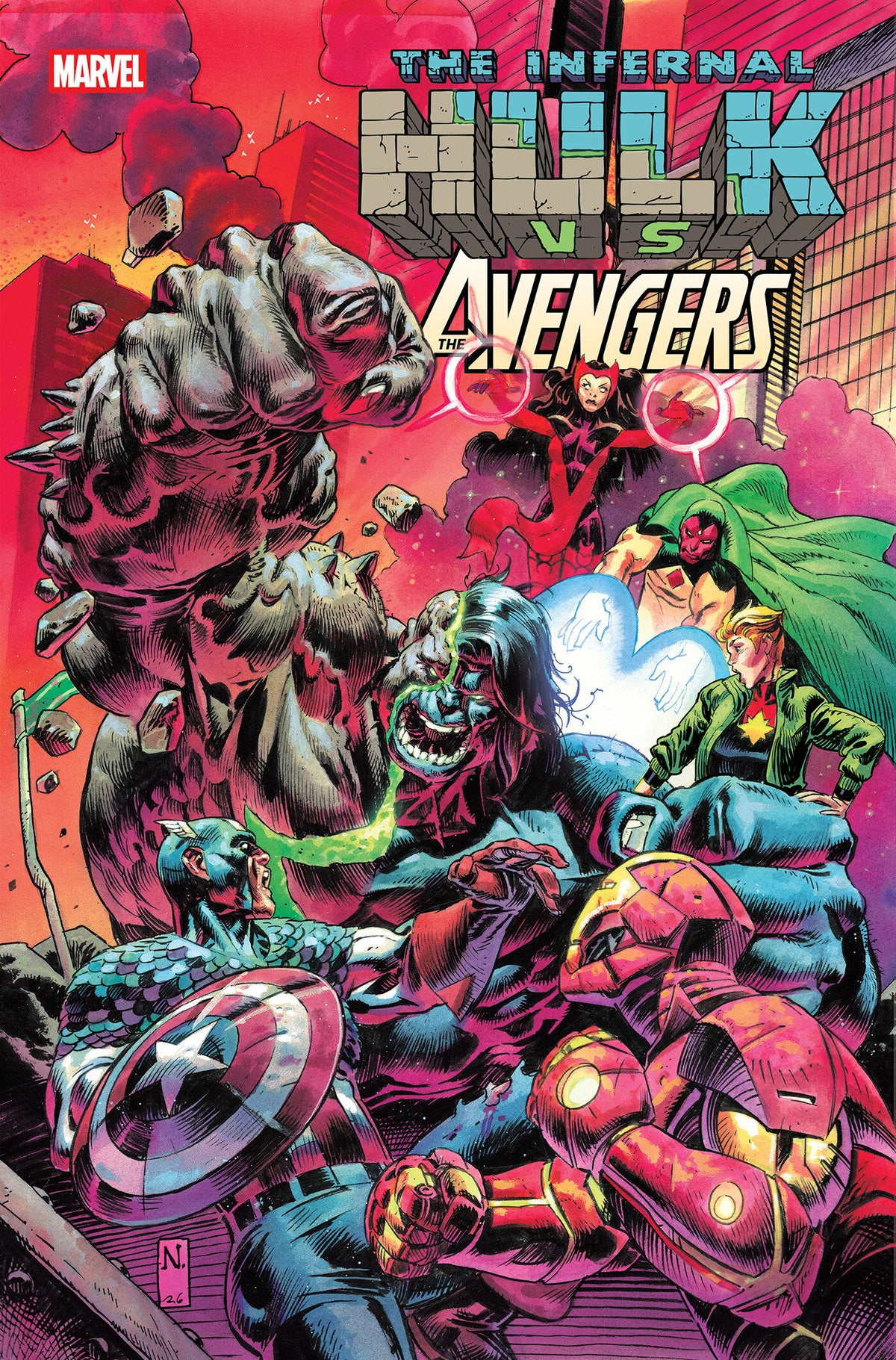 INFERNAL HULK VS. AVENGERS #1 COVER A CB (12/02/2026)