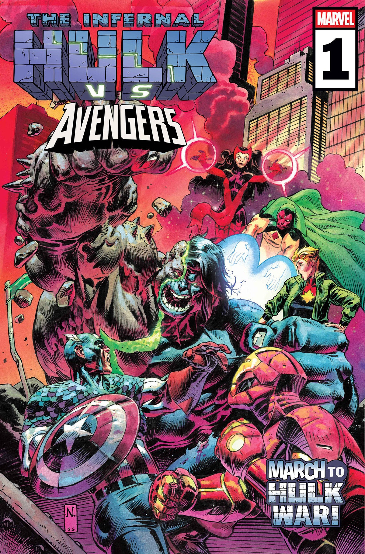 INFERNAL HULK VS. AVENGERS #1 COVER A CB (12/02/2026)