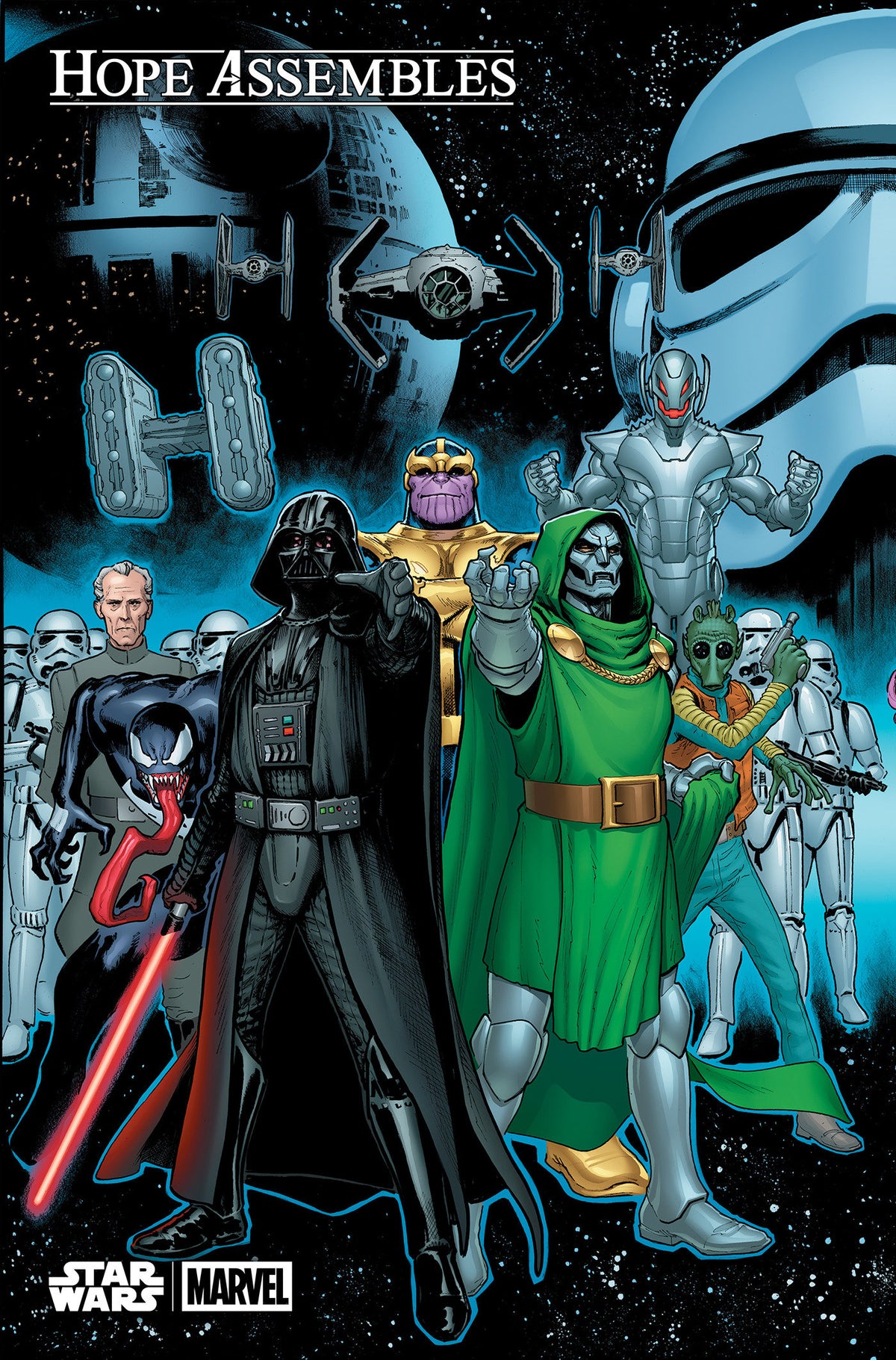 STAR WARS/MARVEL: HOPE ASSEMBLES #1 COVER A CB (01/13/2027)