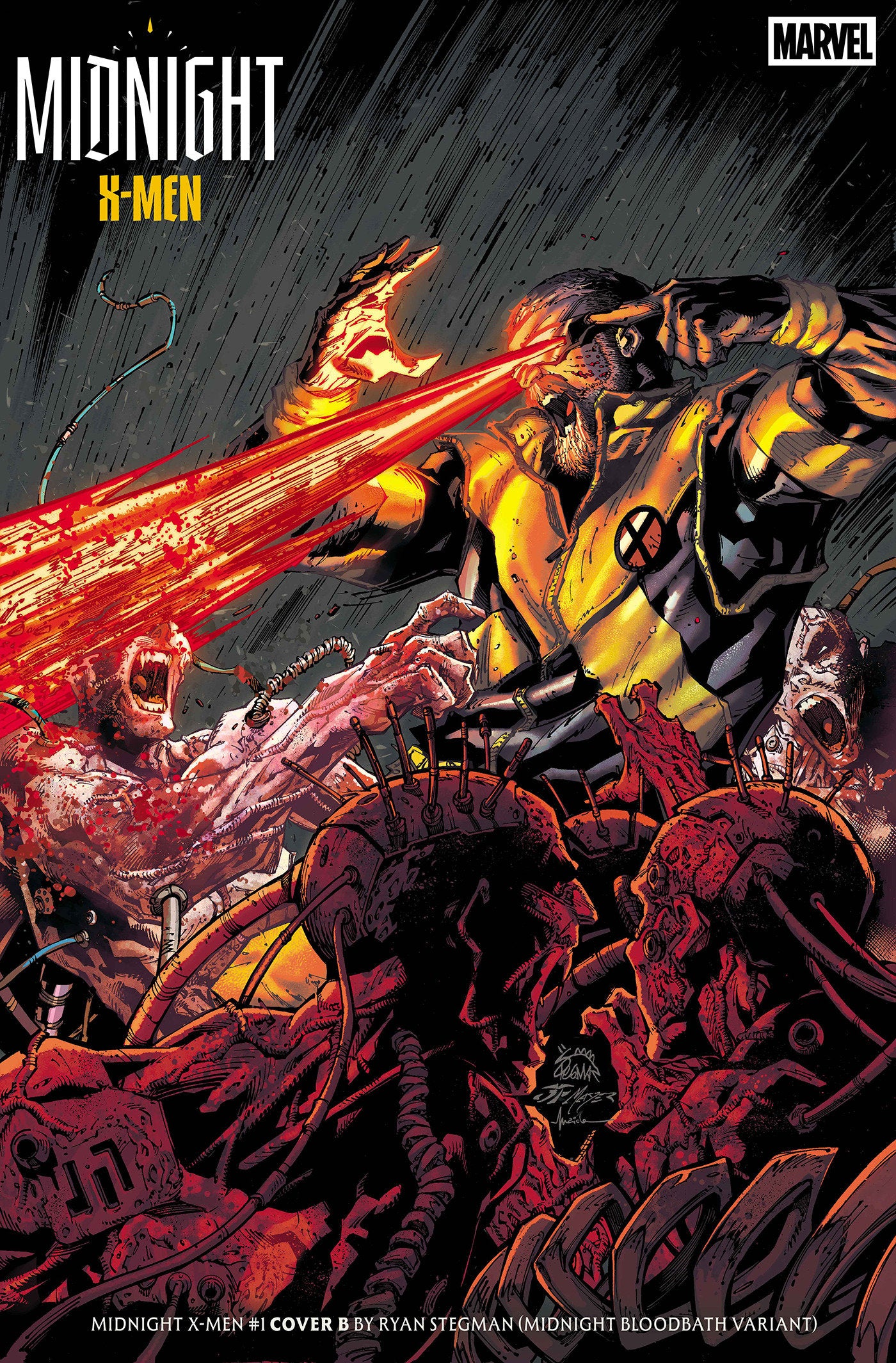 MIDNIGHT X-MEN #1 COVER B RYAN STEGMAN MIDNIGHT BLOODBATH VARIANT CB (10/07/2026)