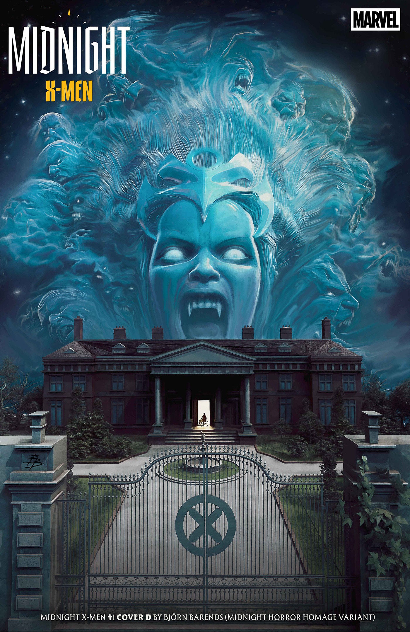 MIDNIGHT X-MEN #1 COVER D BJORN BARENDS MIDNIGHT HORROR HOMAGE VARIANT CB (10/07/2026)