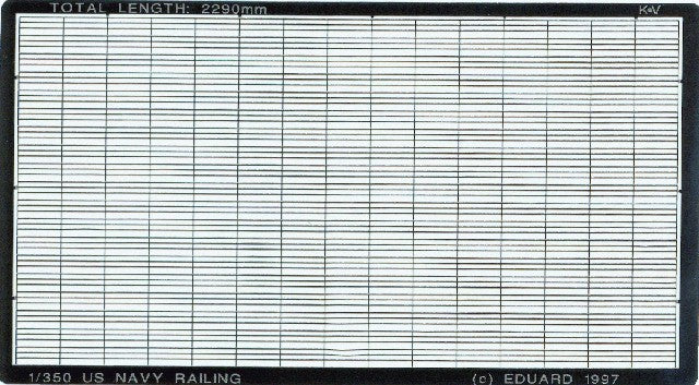 Eduard 99001 1/350 Ship- US Navy Railings