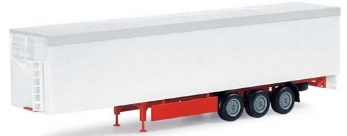 Herpa 76111 HO Scale 3-Axle Walking Floor Van Trailer - Assembled -- Various Standard Colors