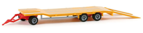 Herpa 76135 HO Scale Goldhofer 3-Axle Equipment Trailer - Assembled -- Various Standard Colors