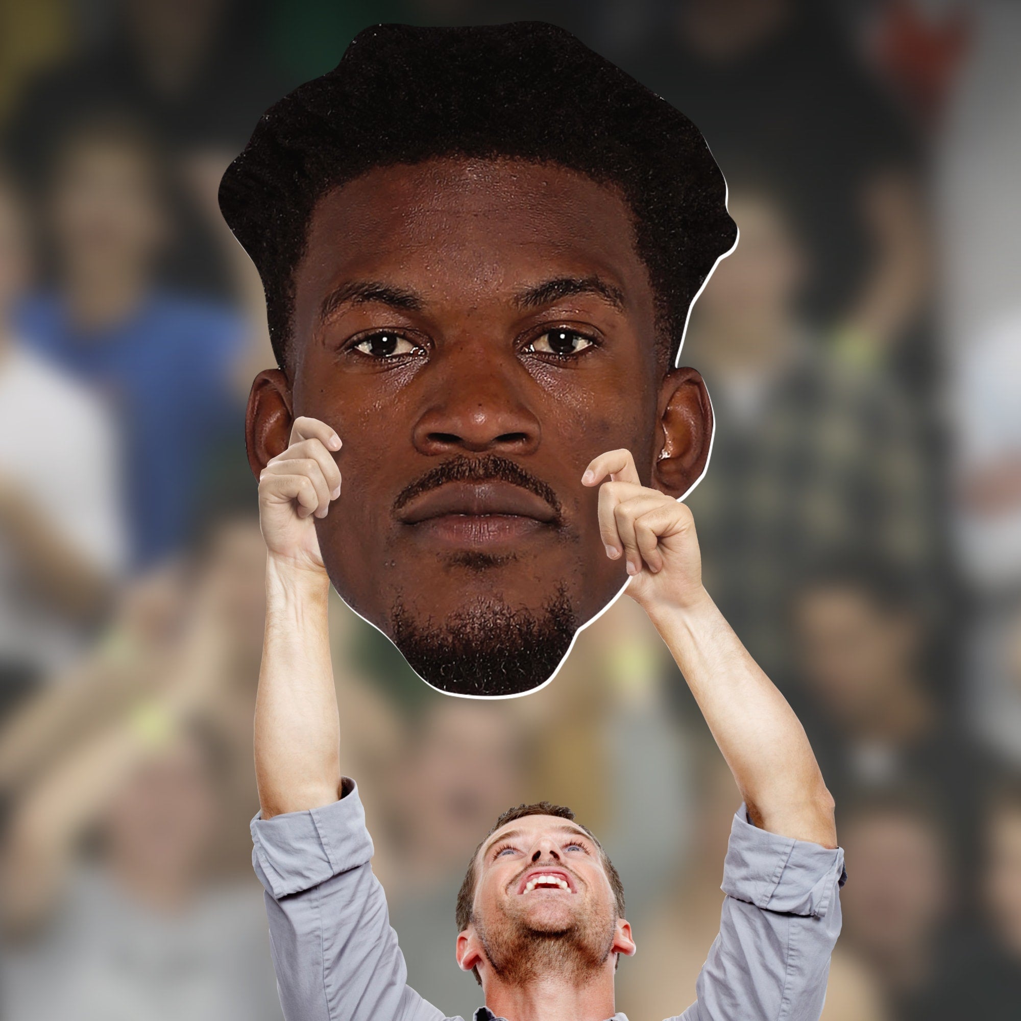 Jimmy Butler - Big Head - Official NBA - Golden State Warriors - Foam Core Cutout
