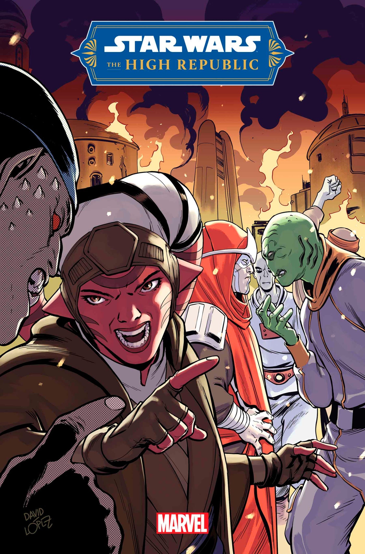 Star Wars High Republic #10 B David Lopez Variant (05/24/2023) Marvel