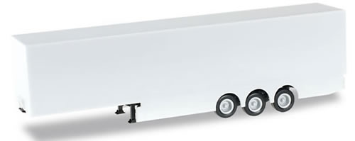 Herpa 76685 HO Scale Schmitz Dry Van Trailer w/Skirting - Assembled