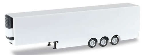 Herpa 76692 HO Scale Schmitz Reefer Trailer w/Skirting - Assembled