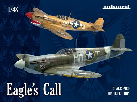 Eduard 11149 1/48 Eagle's Call: WWII Spitfire Mk Vb/Vc Fighter Dual Combo (Ltd E