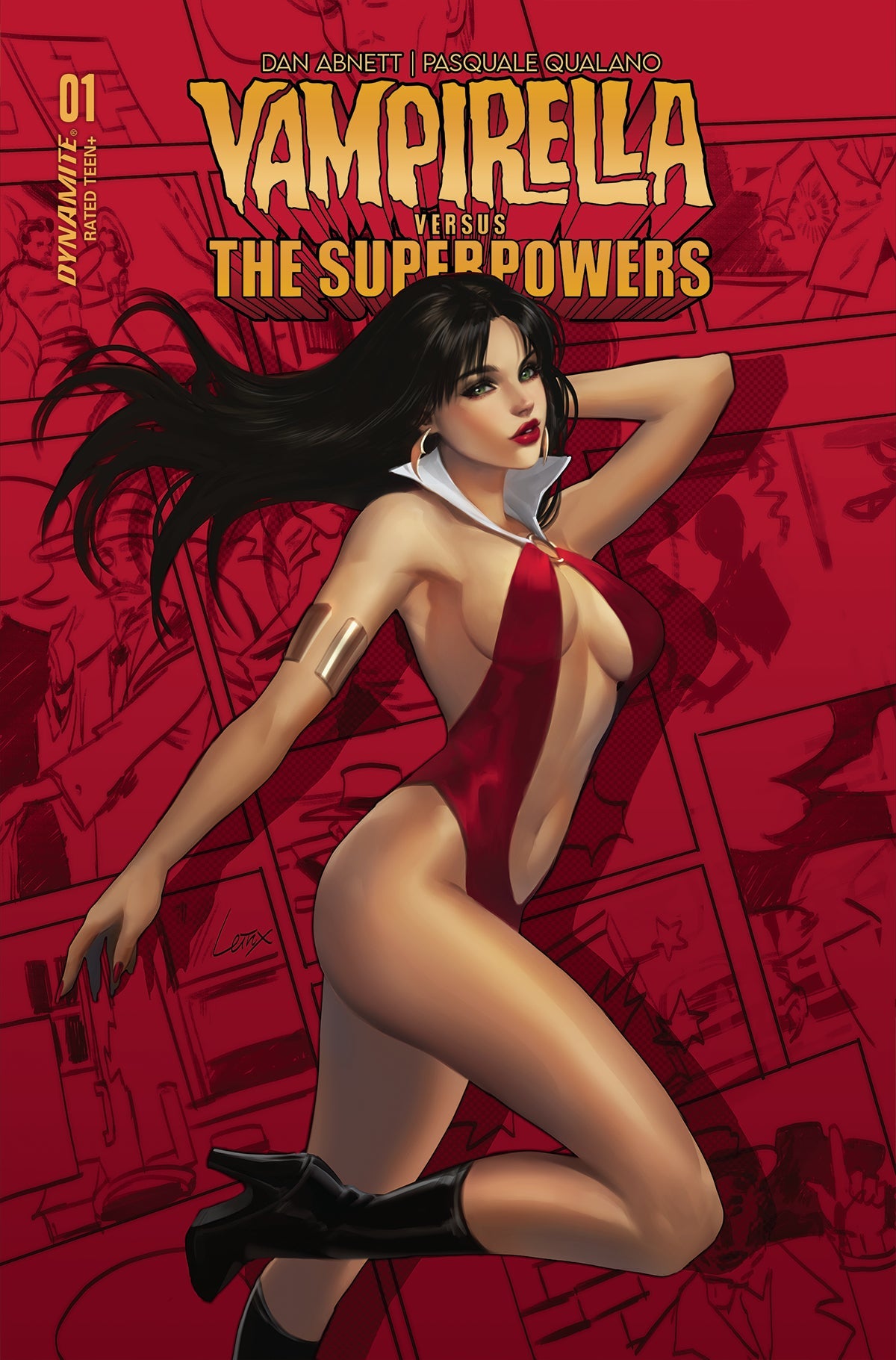 Vampirella Vs Superpowers #1 B Leirix Li Variant (05/24/2023) Dynamite