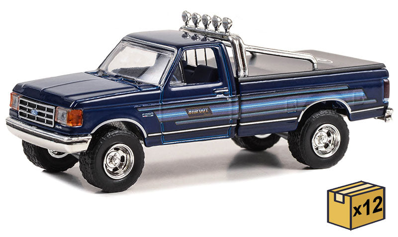 Greenlight 30433-CASE 1/64 Scale Bigfoot Cruiser #1 - 1987 Ford F-250 Xlt