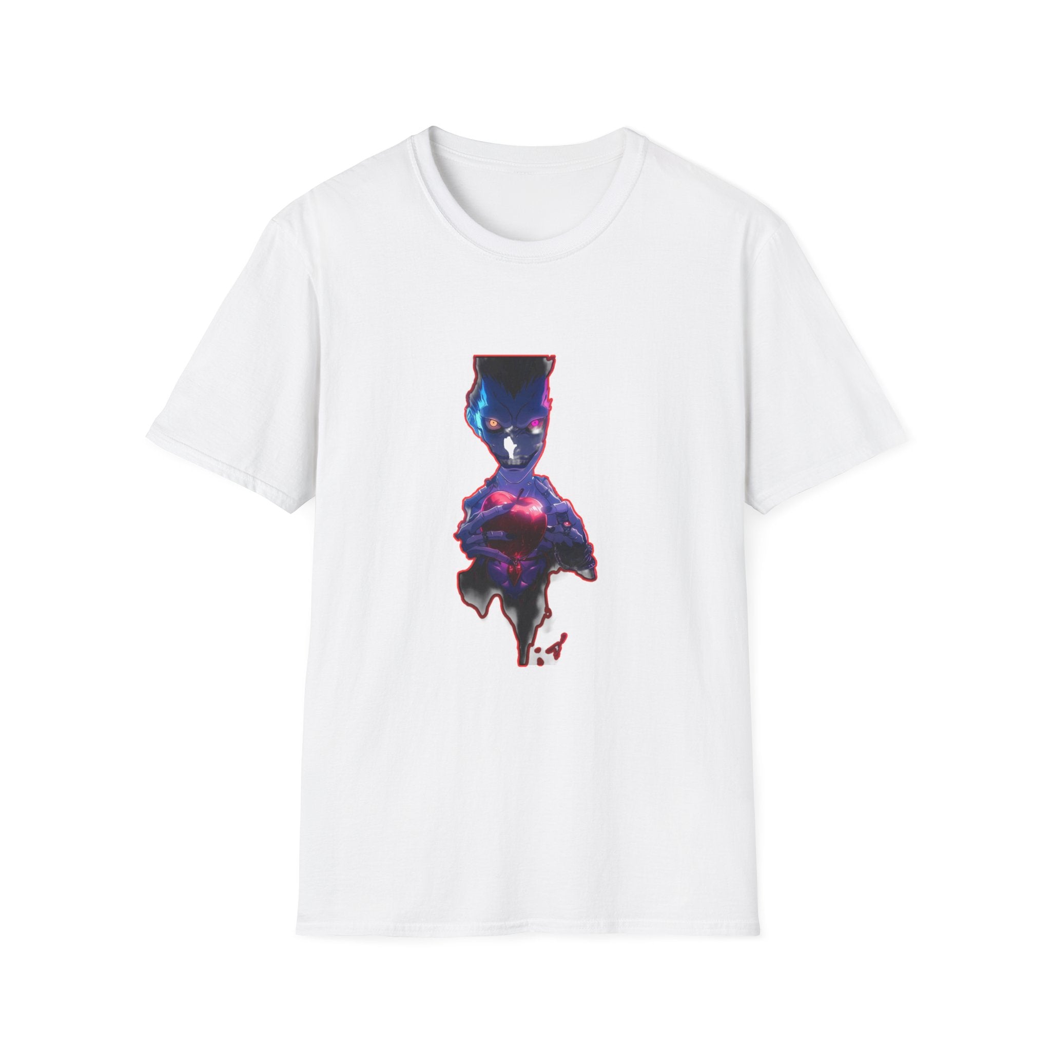 Dn Cosmic Illusion Unisex Softstyle T-Shirt | Space Art Tee, Sci-Fi Apparel, Casual Wear, Unique Gift, Graphic Tee