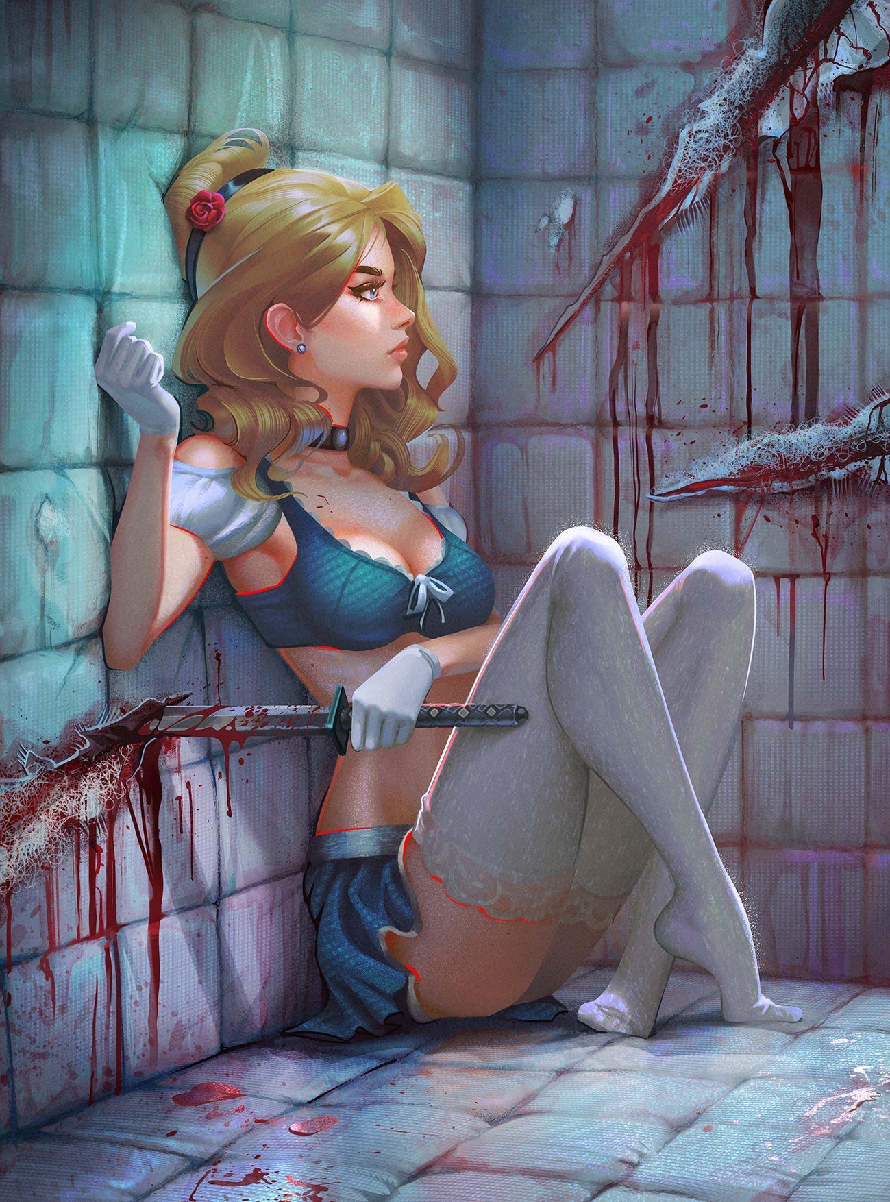 Cinderella Vs Queen Of Hearts #2 (Of 3) C Igor Lomov GGA Variant (05/03/2023) Zenescope