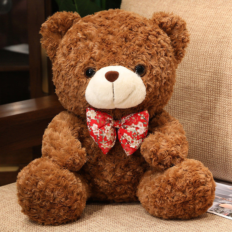 Teddy Bear Plush Doll – Soft Ragdoll Gift for Loved Ones