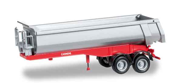 Herpa 76037 1/87 Scale Carnehl 2-Axle Dump Trailer