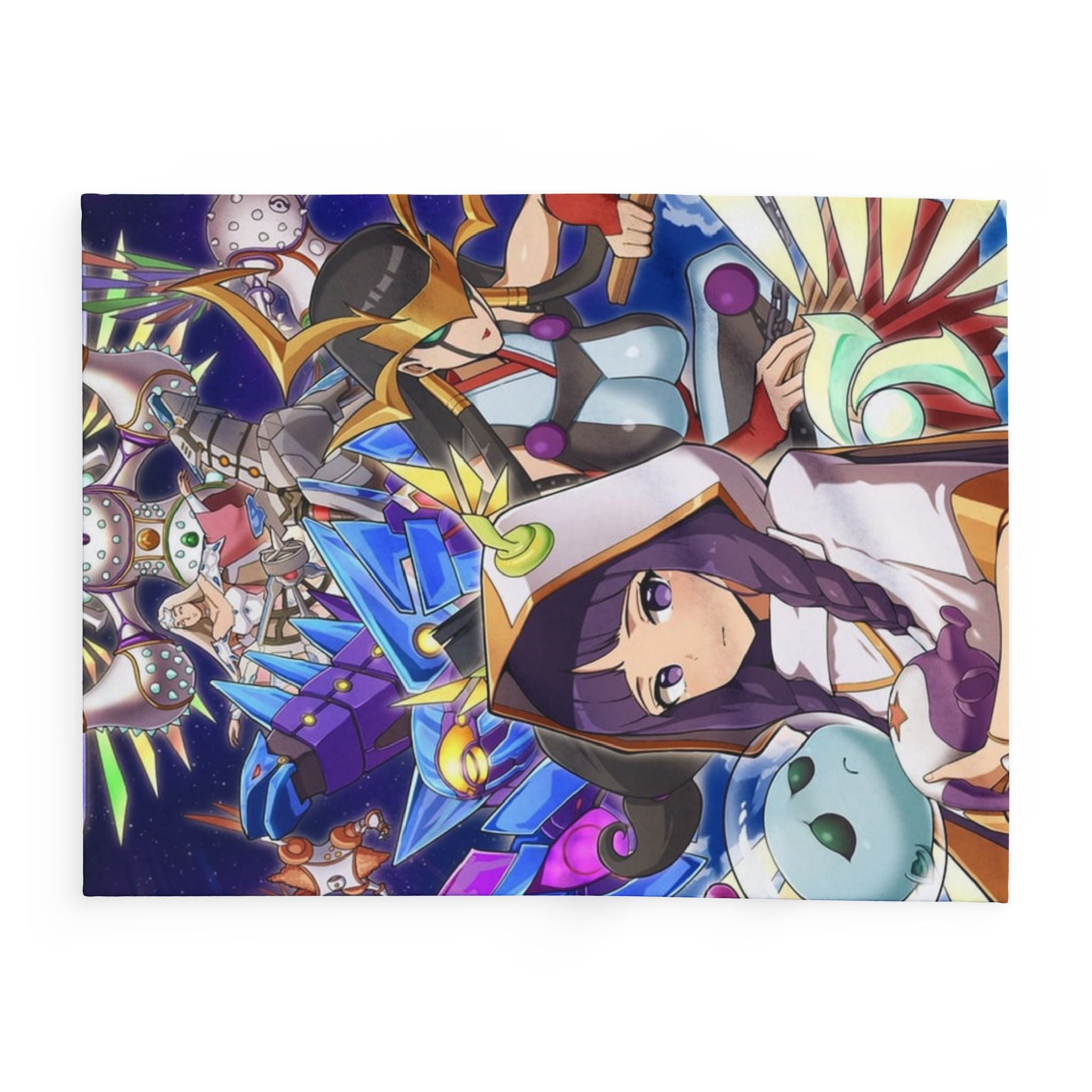 Drykage Anime-Inspired Arctic Fleece Blanket, Cozy Throw for Gamers, Soft Blanket for Home, Perfect Gift for Anime Lovers, Decorative Blanket