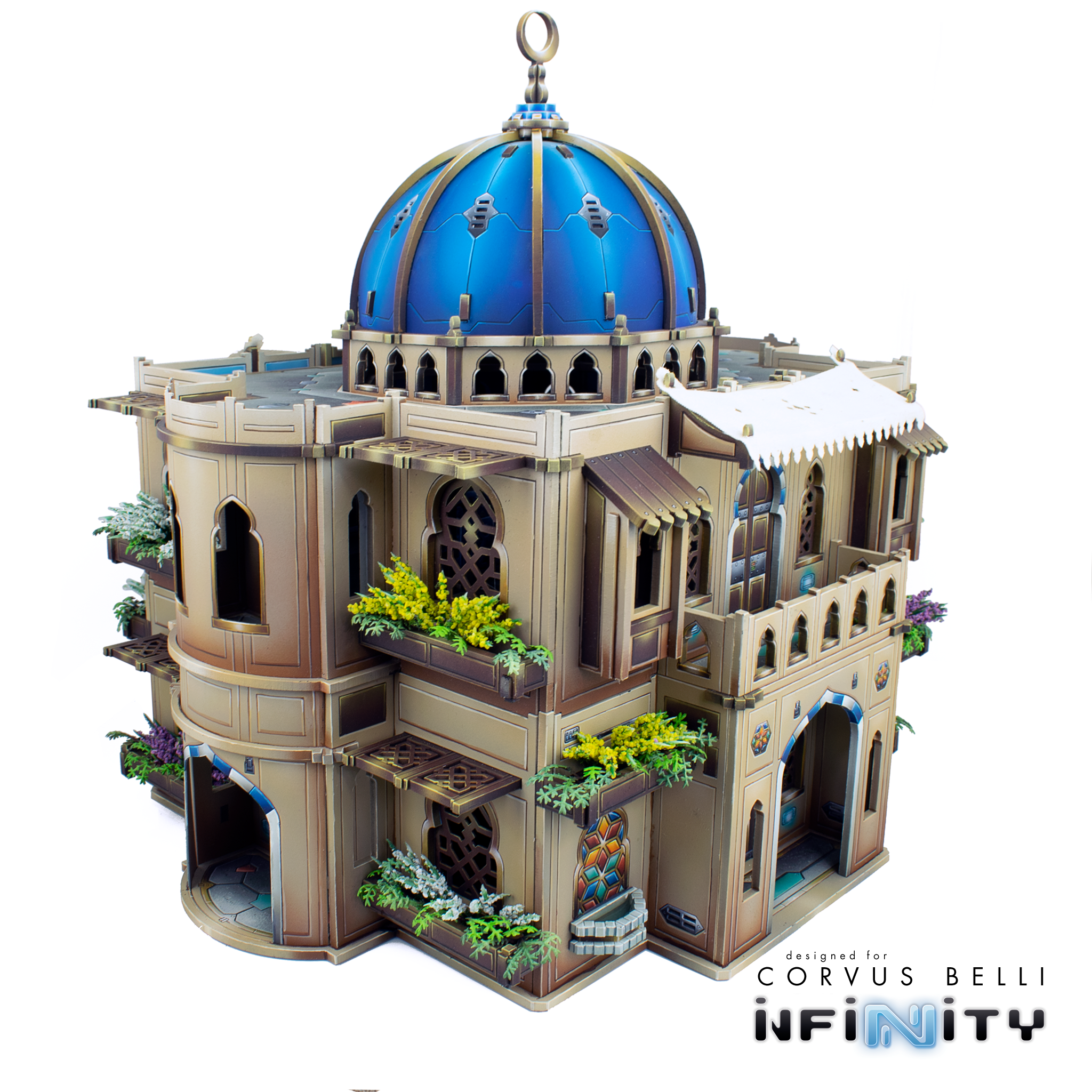 Alcazaba Hanging Gardens (W/ Spiral Staircase)