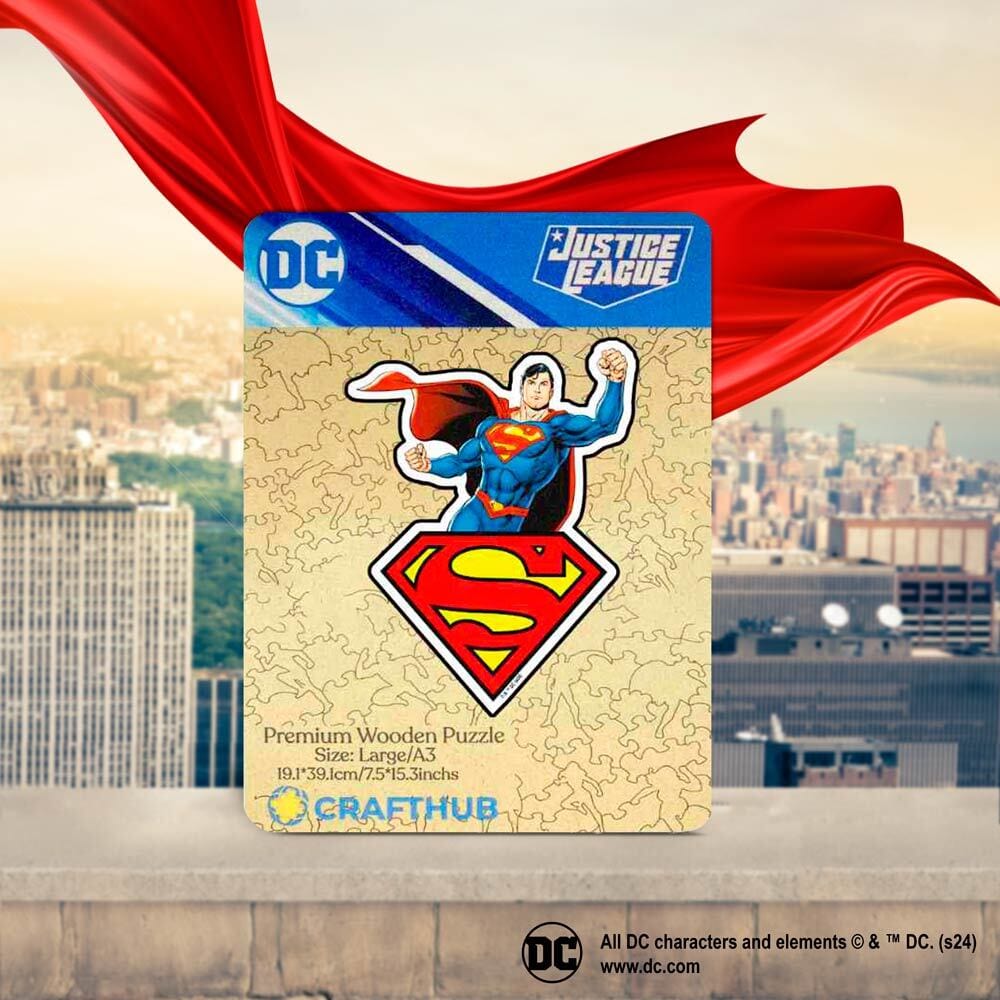 Superman Wooden Jigsaw Puzzle