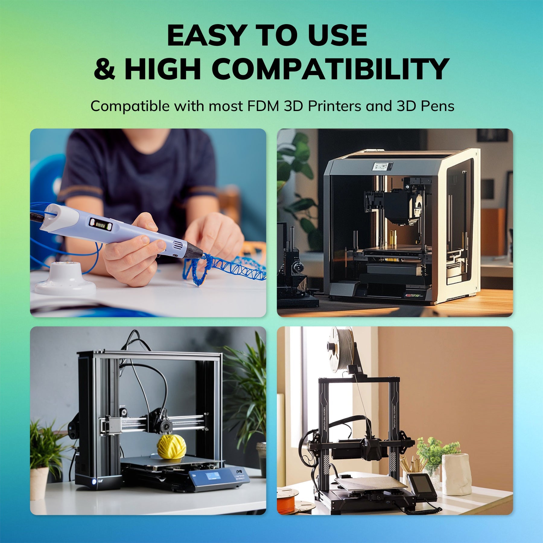 PLA Basic Dual Color-High Speed 1.75mm, 1 KG