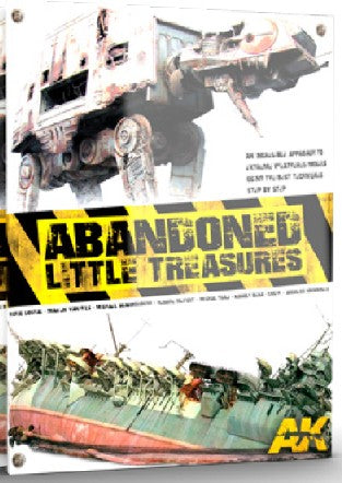 AK Interactive 287 Abandoned Little Treasures Weathering Technique Book