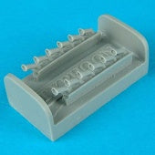 Quickboost 72062 1/72 Hawker Typhoon Exhausts for ACY (D)
