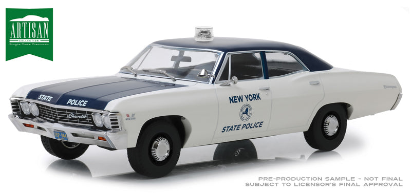 Greenlight 19054 1/18 Scale 1967 Chevrolet Biscayne - New York State Police
