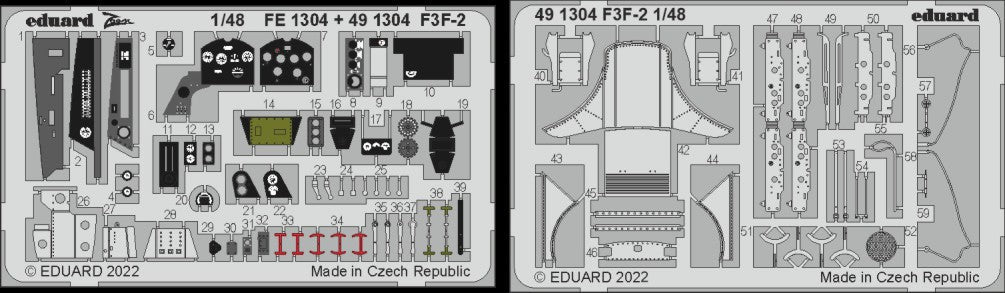 Eduard 491304 1/48 Aircraft- F3F2 for ACY (Painted)