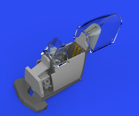 Eduard 672289 1/72 Aircraft- S199 Cockpit Bubble Canopy for EDU (Photo-Etch & Re